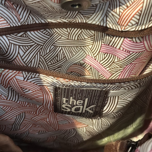 The Sak leather and tapestry Stylish Women's Bag - Picture 4 of 11